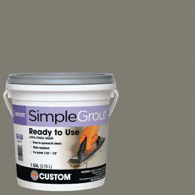 Custom Building Products Simplegrout Gallon Natural Gray Sanded Tile Grout