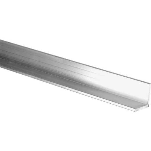 Hillman Steelworks Milled 1 In. x 3 Ft., 1/16 In. Aluminum Solid Angle