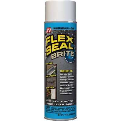 FLEX SEAL 14 Oz. Spray Rubber Sealant, Bright White