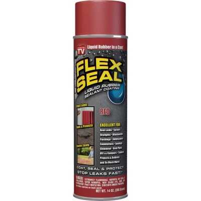 FLEX SEAL 14 Oz. Spray Rubber Sealant, Red