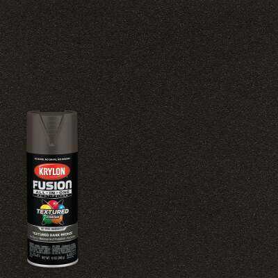 Krylon Fusion All-In-One Textured Spray Paint & Primer, Dark Bronze